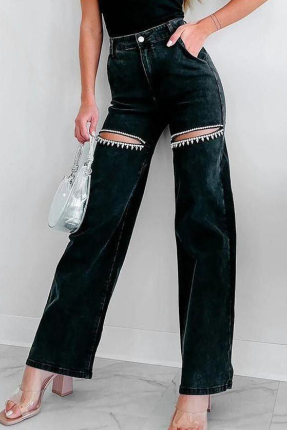 Crystal Straight Jeans