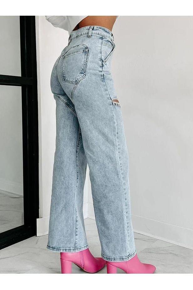 Crystal Straight Jeans