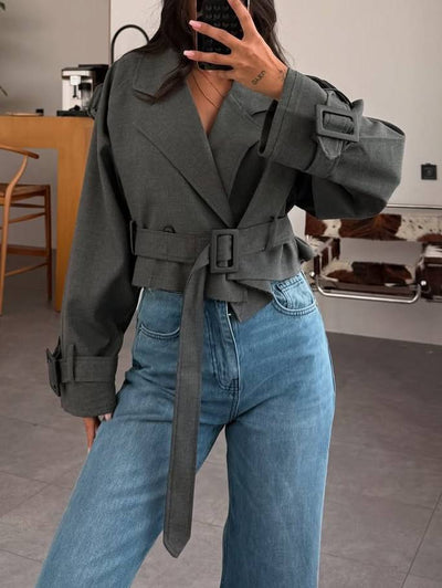 The Belted Jacket Coat