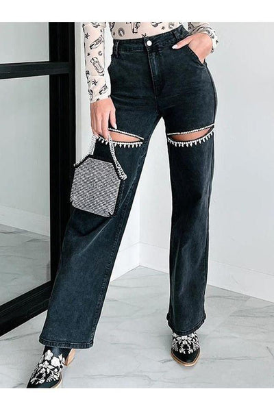 Crystal Straight Jeans