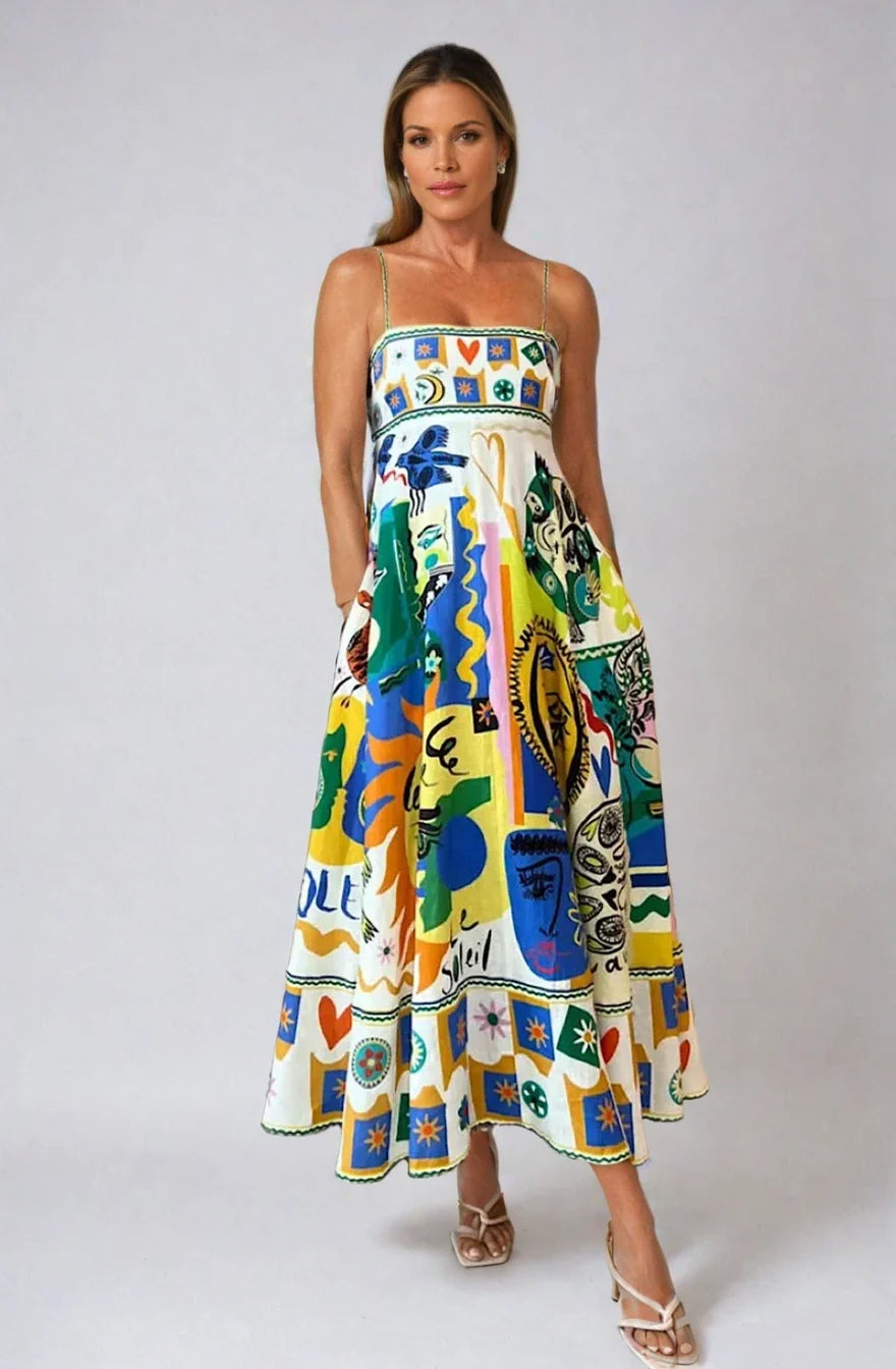 Artistic Muse Maxi Dress