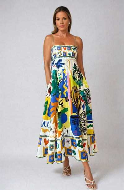 Artistic Muse Maxi Dress