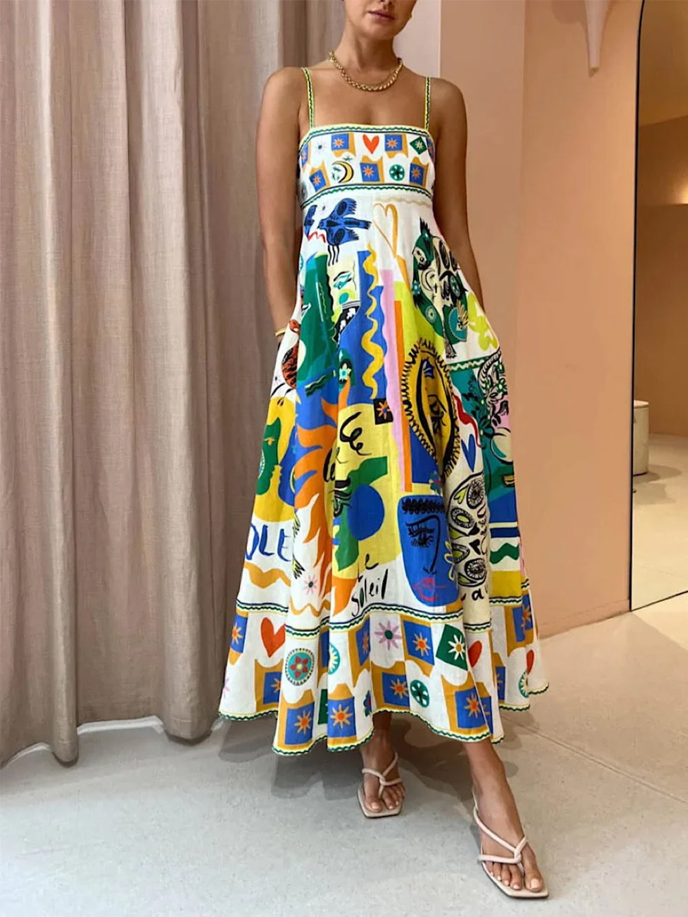 Artistic Muse Maxi Dress