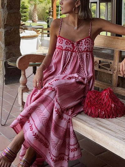 Bohemian Breeze Maxi Dress