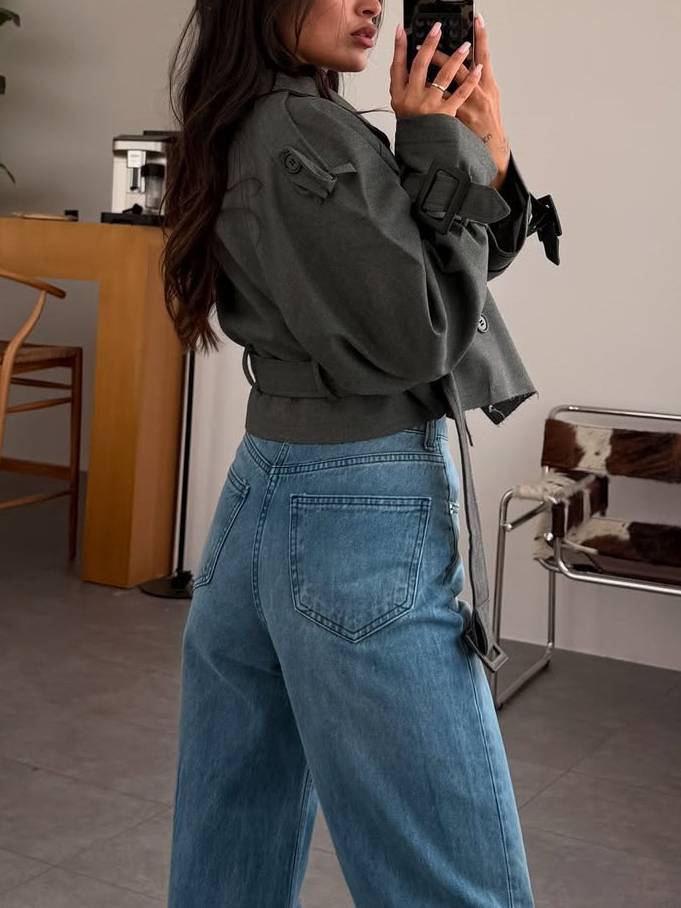 The Belted Jacket Coat