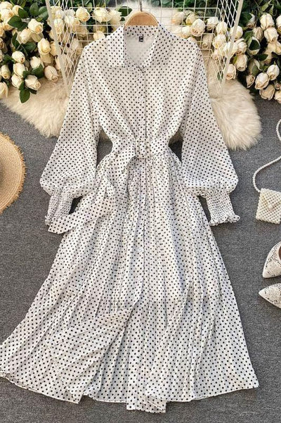 Button-Down Midi Dress