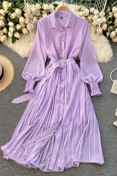 Button-Down Midi Dress