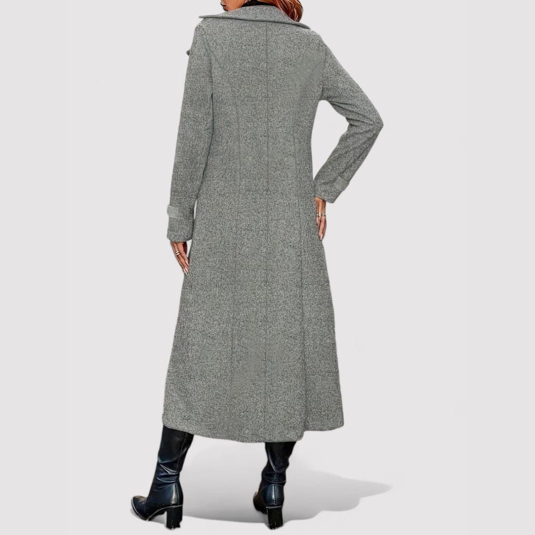 Double-Breasted Long Coat