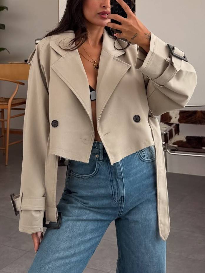 The Belted Jacket Coat