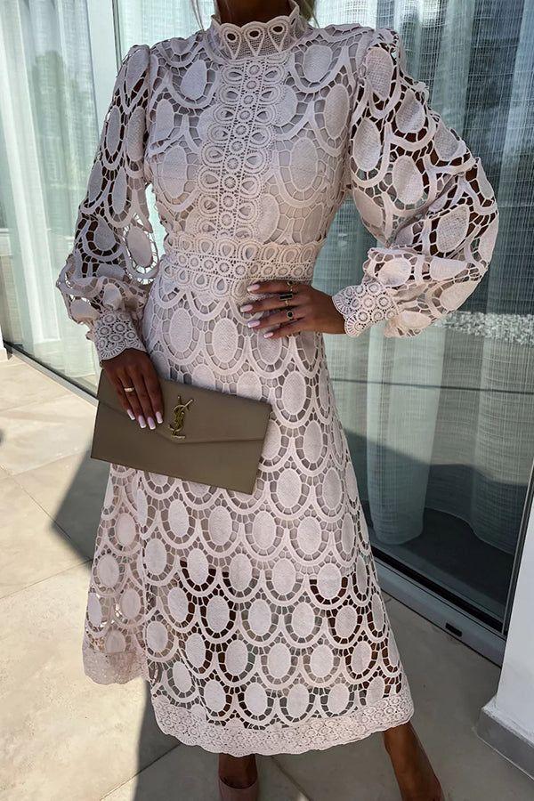 Robe élégante en dentelle