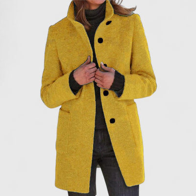 Classic Wool-Blend Coat