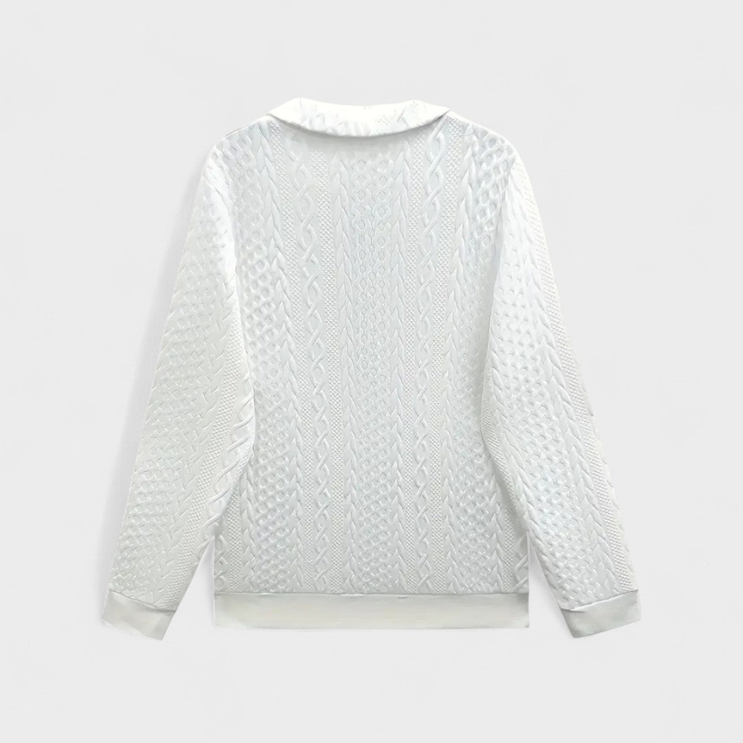 Long-Sleeve Knit Sweater