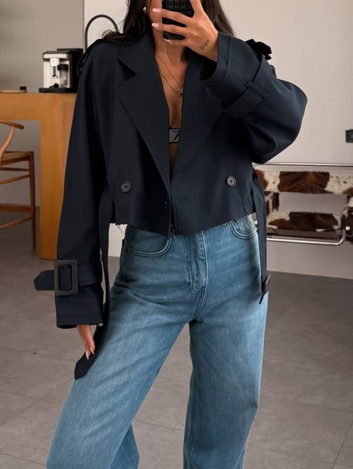 The Belted Jacket Coat