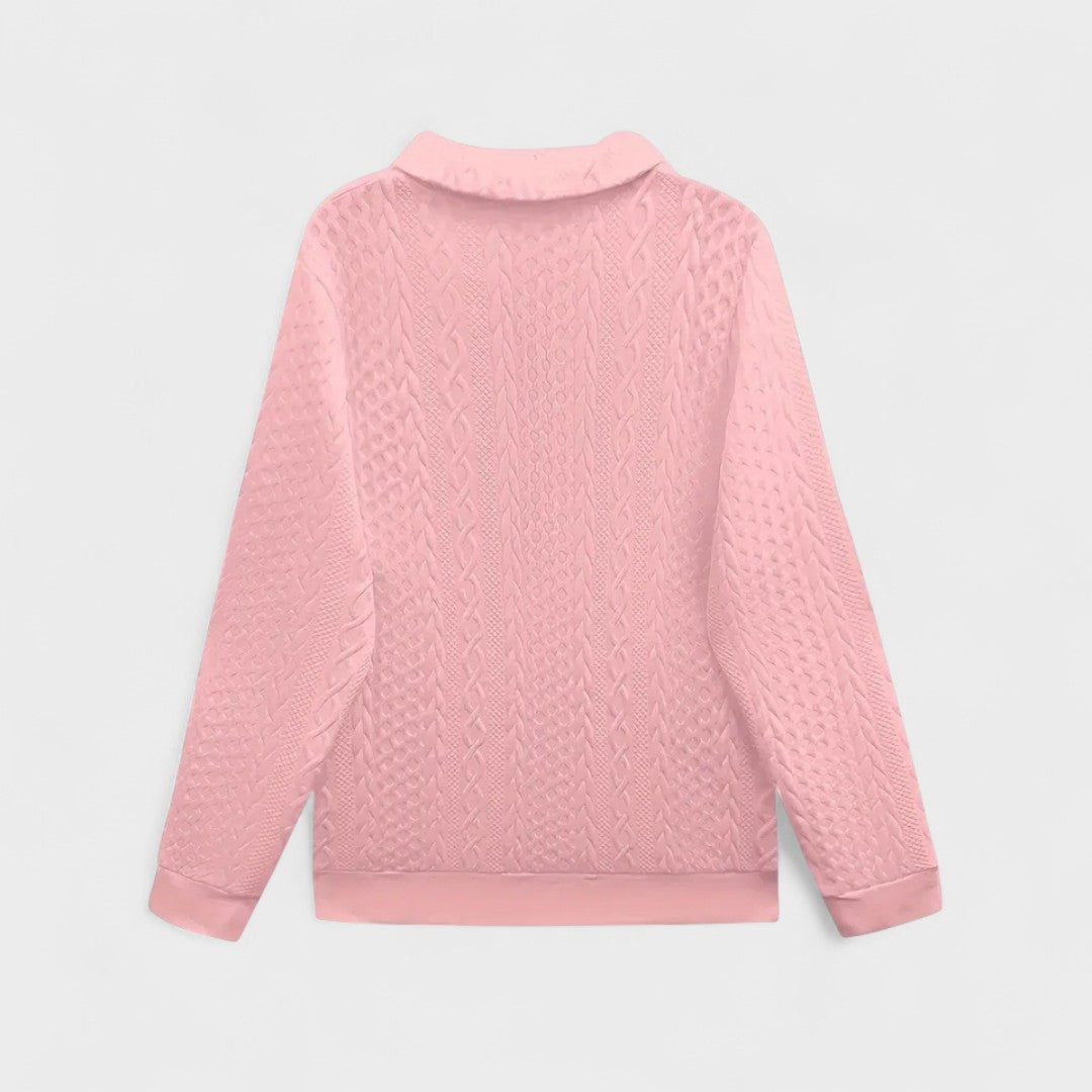 Long-Sleeve Knit Sweater