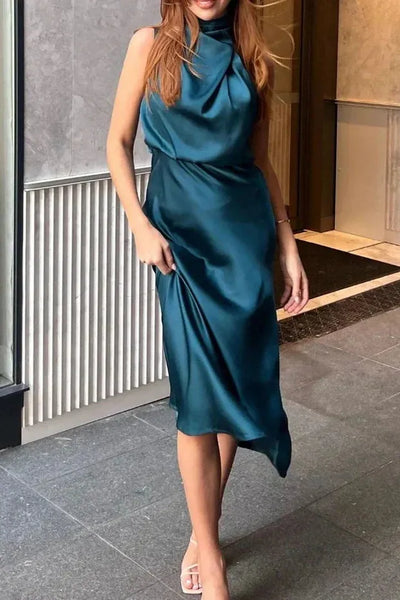 Horizon Halter Dress