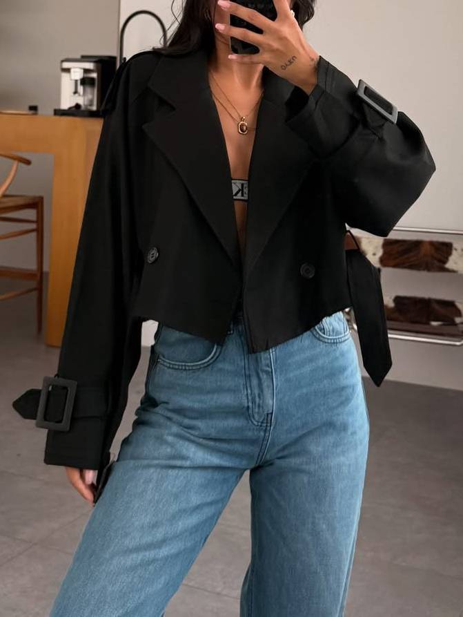 The Belted Jacket Coat