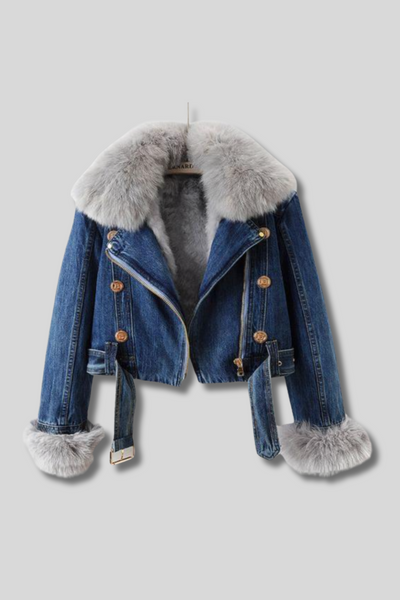 Arctic Edge Denim Jacket
