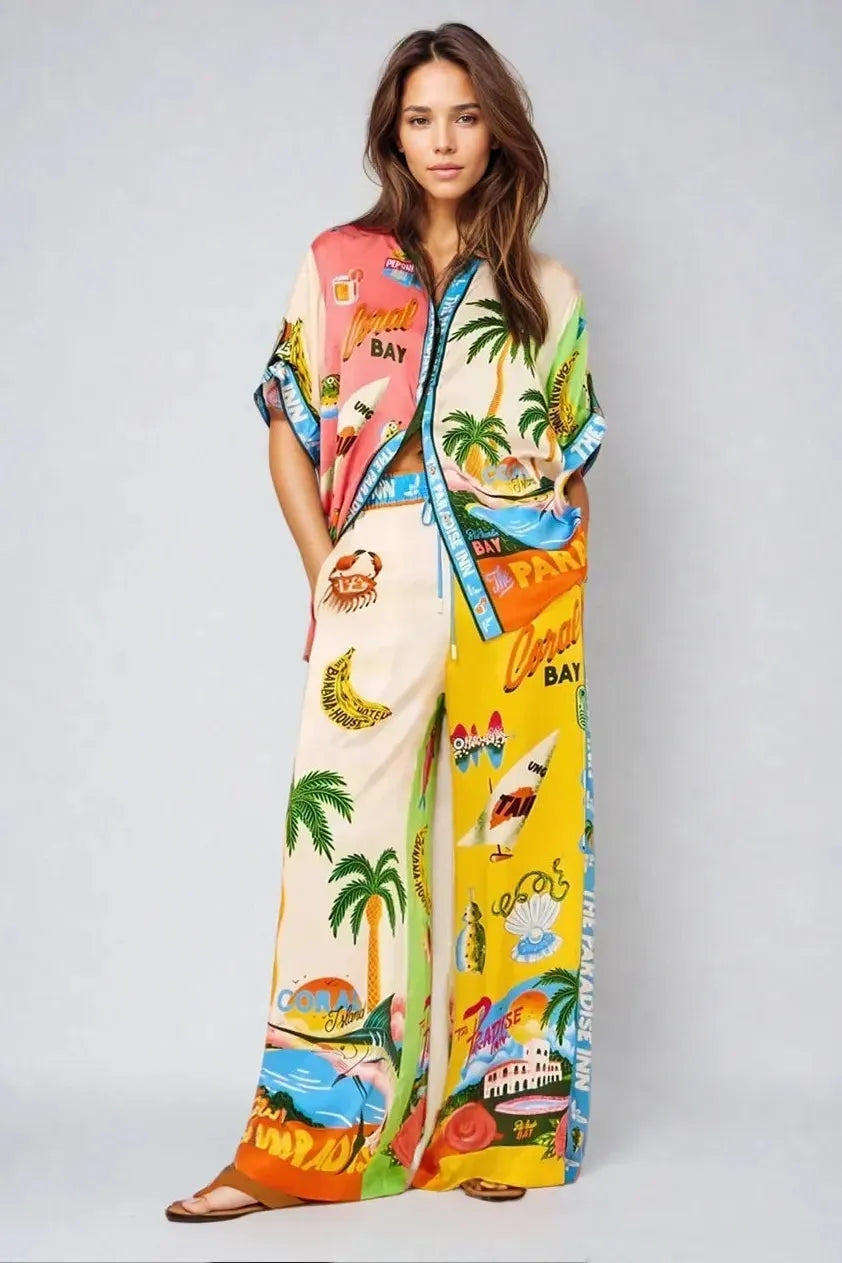 Ensemble d'imprimés Sunset