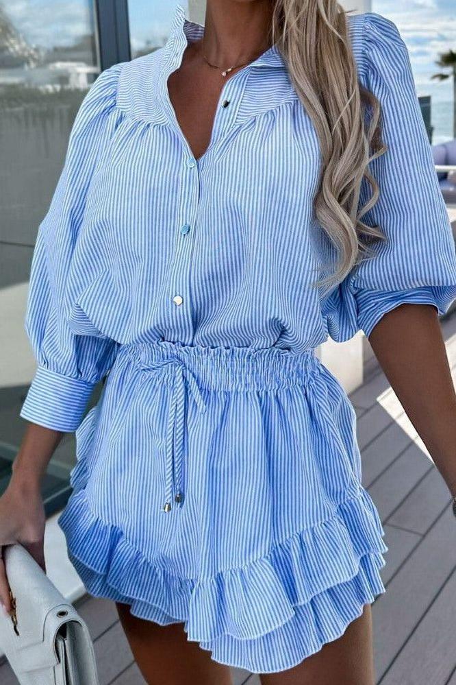 Robe chemise Petal Flow