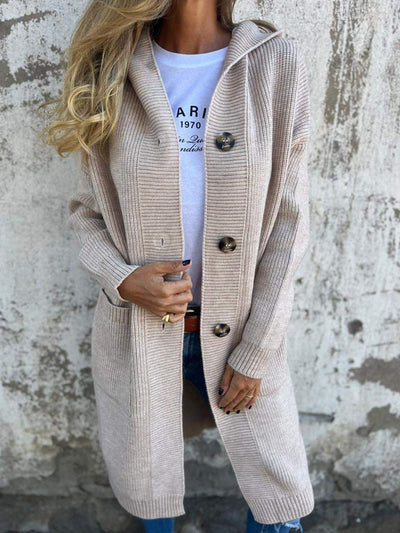 Longline Knit Cardigan